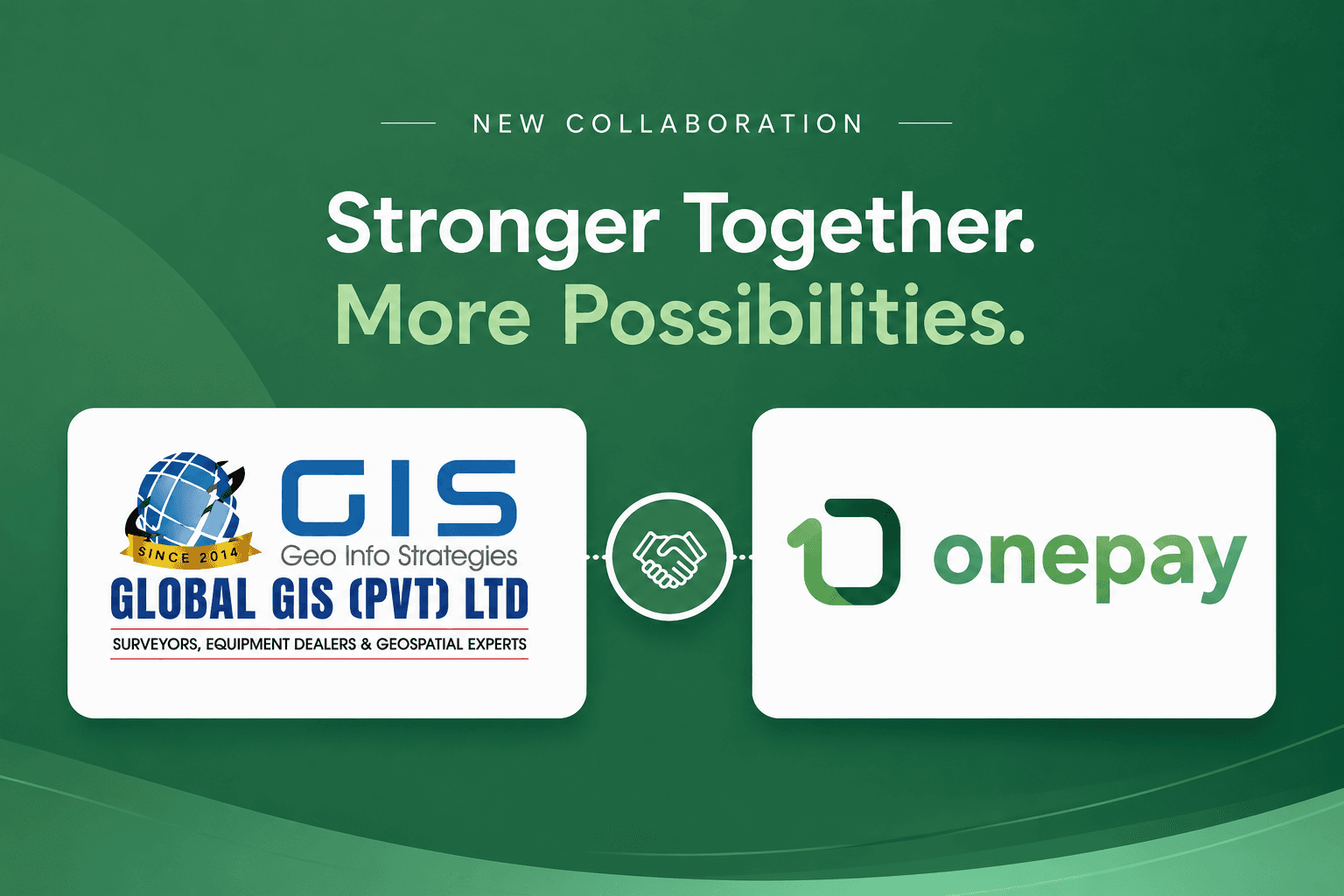 OnePay and Global GIS Collaboration Announcement